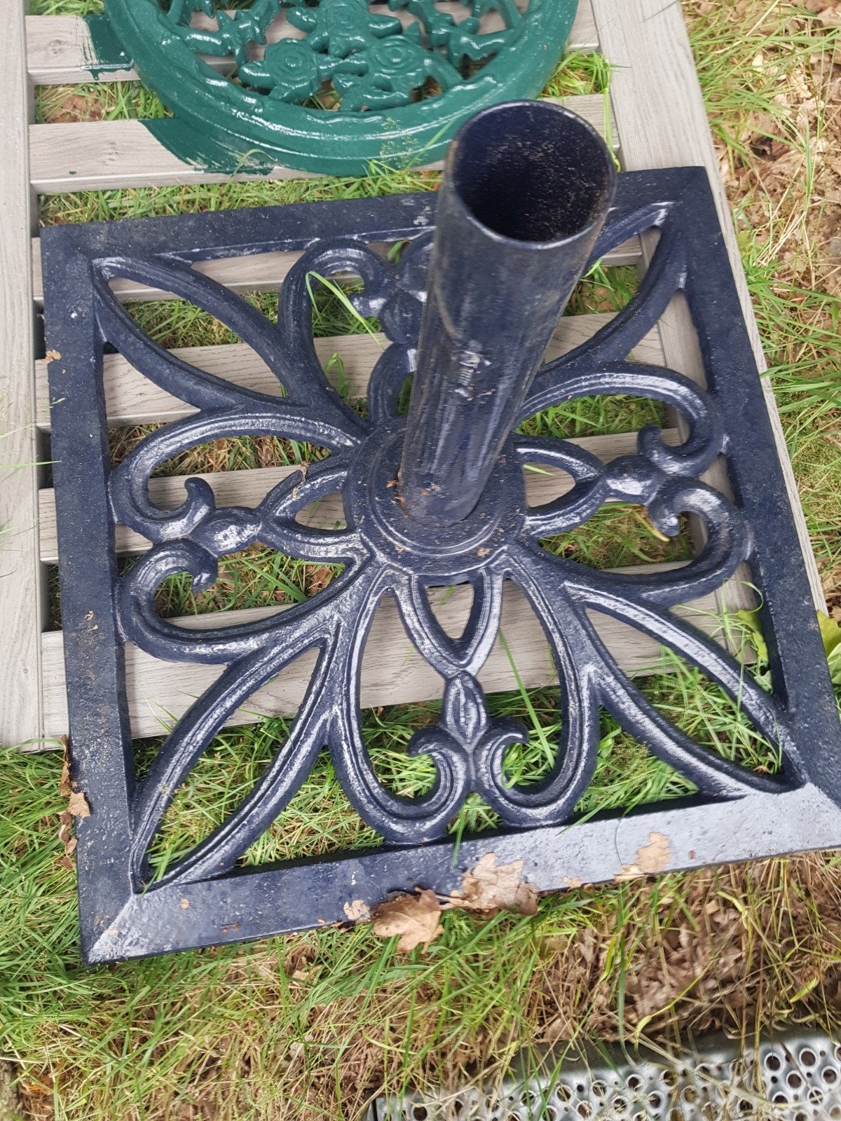 parasolvoet parasolstandaard, Ophalen of Verzenden, Gebruikt, Beton, Overige typen