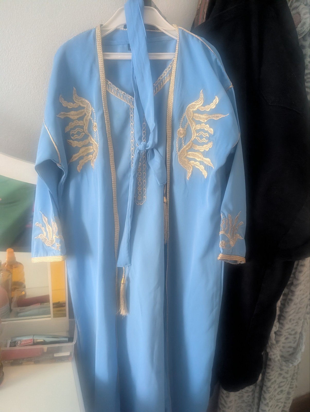 Marokkaans jurk kaftan maat 122, Ophalen, Nieuw, Maat 34 (XS) of kleiner, Onder de knie