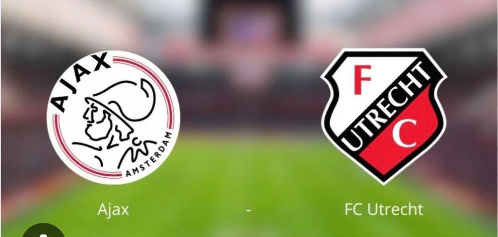 Ajax Fc Utrecht 2x vak 422 naast elkaar, Twee personen