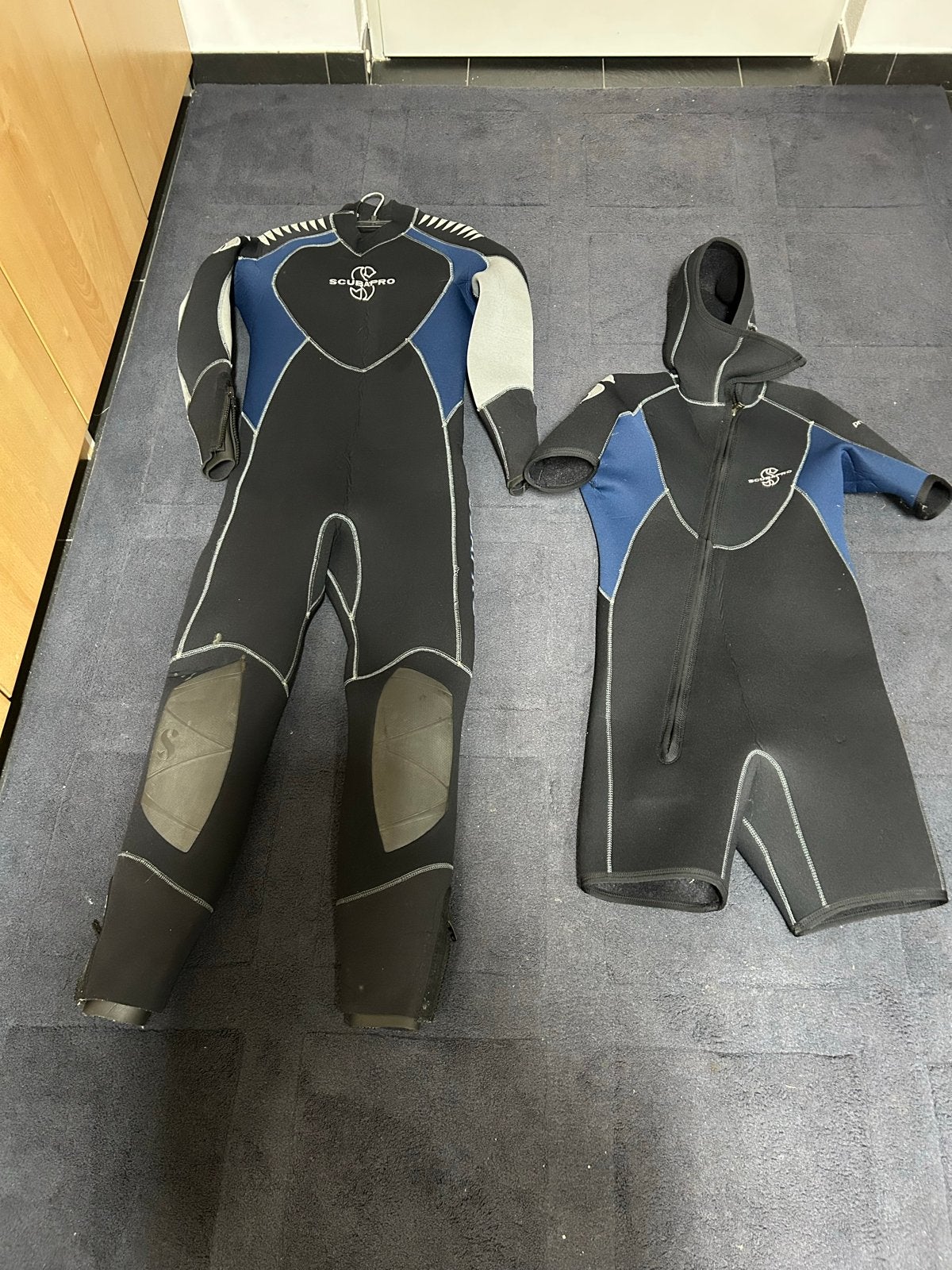 Scubapro Neopreen Duikpak 7/5mm met Cap - Maat L, Watersport en Boten, Ophalen, Gebruikt, Duikpak