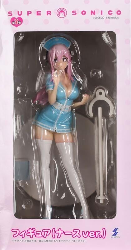 Super Sonico Nitroplus SK Japan Verpleegster Figuur 2006, Ophalen of Verzenden, Nieuw, Overige typen