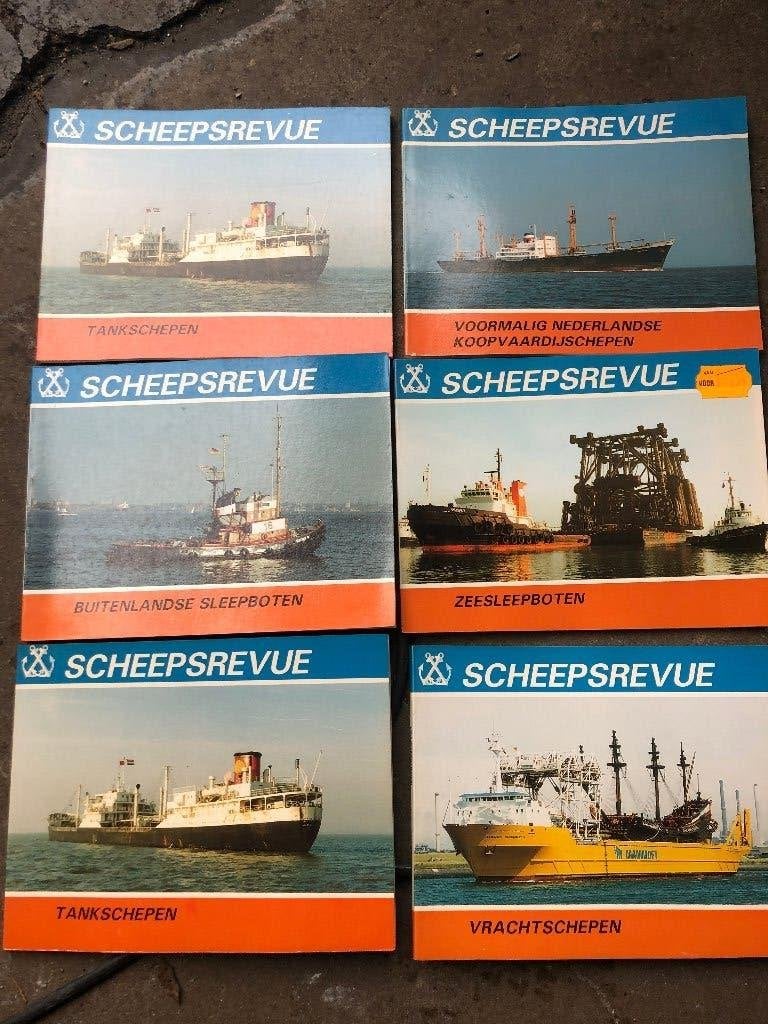 LOSSE VERKOOP ; " Scheepsrevue " diverse delen , zie foto, Ophalen of Verzenden, Zo goed als nieuw, Boot