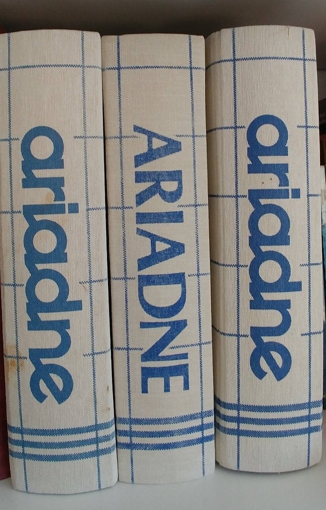 Ariadne Handwerkbladen - Complete set (3 delen), Boeken, Ophalen of Verzenden, Gelezen, Overige typen