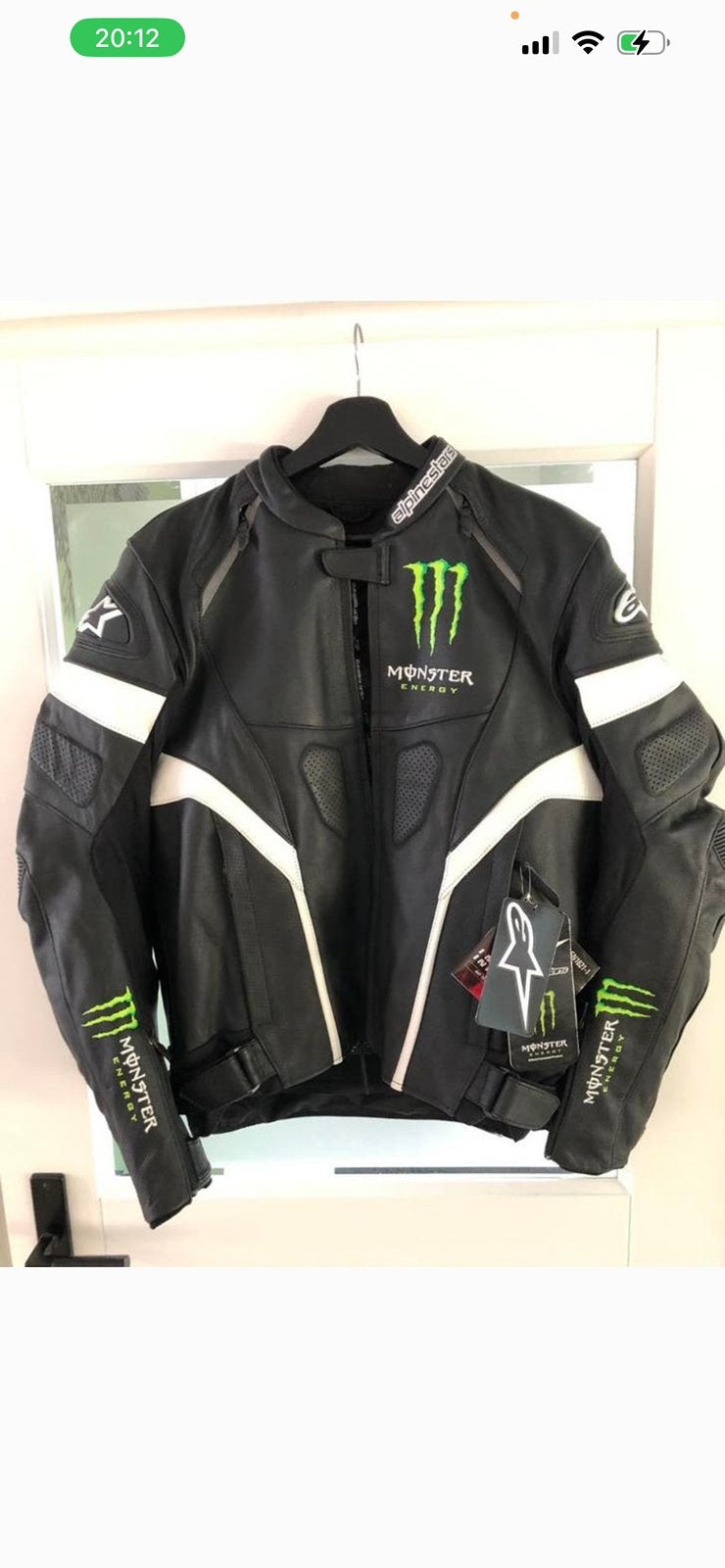 Alpinestars monster energy edition, Motoren, Ophalen of Verzenden, Nieuw met kaartje, Heren, Jas | leer