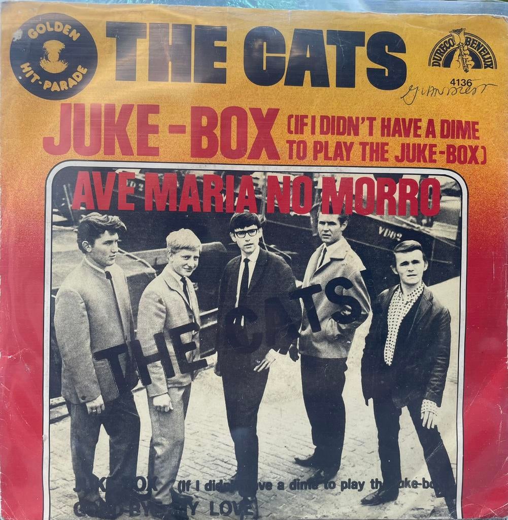 Nederbeat single The Cats - Juke-Box, Cd's en Dvd's, Vinyl Singles, 7 inch, Single, Ophalen of Verzenden, Pop