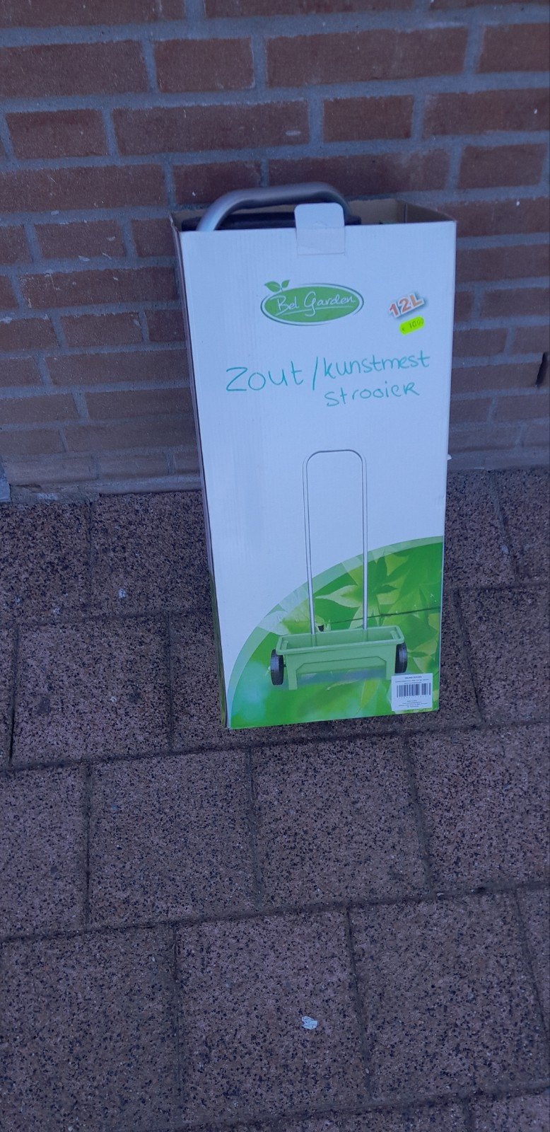 Zout/kunstmest strooier - Zo goed als nieuw, Ophalen of Verzenden, Nieuw
