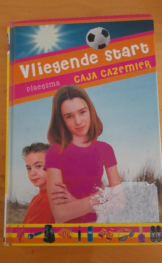Caja Cazemier - Vliegende start, Ophalen of Verzenden, Gelezen, Caja Cazemier, Fictie