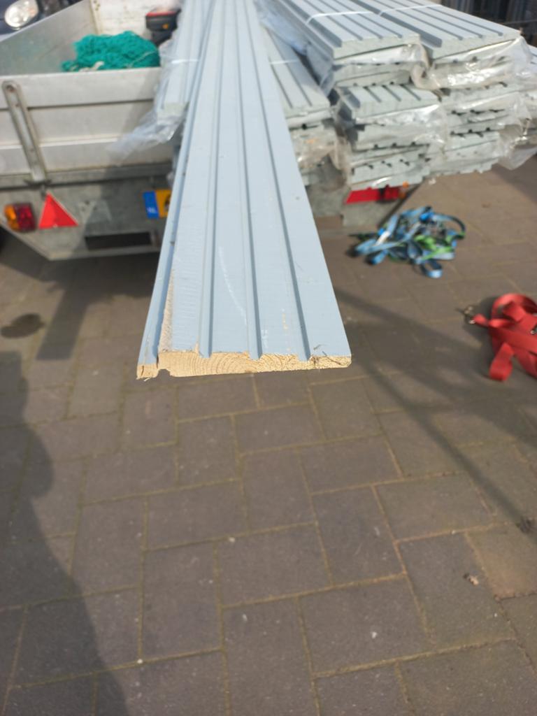 Rabad delen, Ophalen, Overige materialen, Plinten