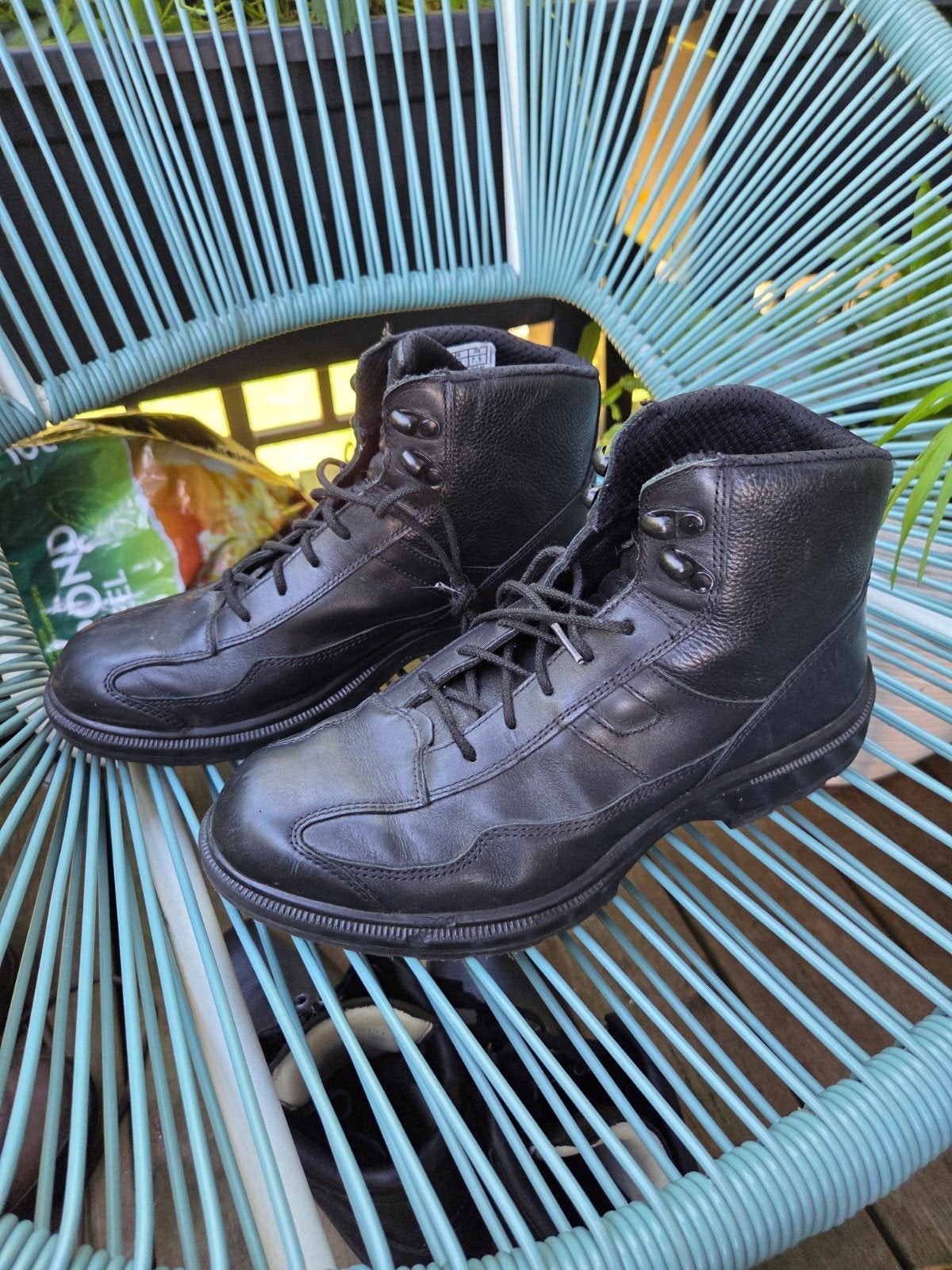 Haix Airpower P3 laarzen, maat 40, zwart, Gore-Tex, Boots, Ophalen of Verzenden, Gedragen, Zwart