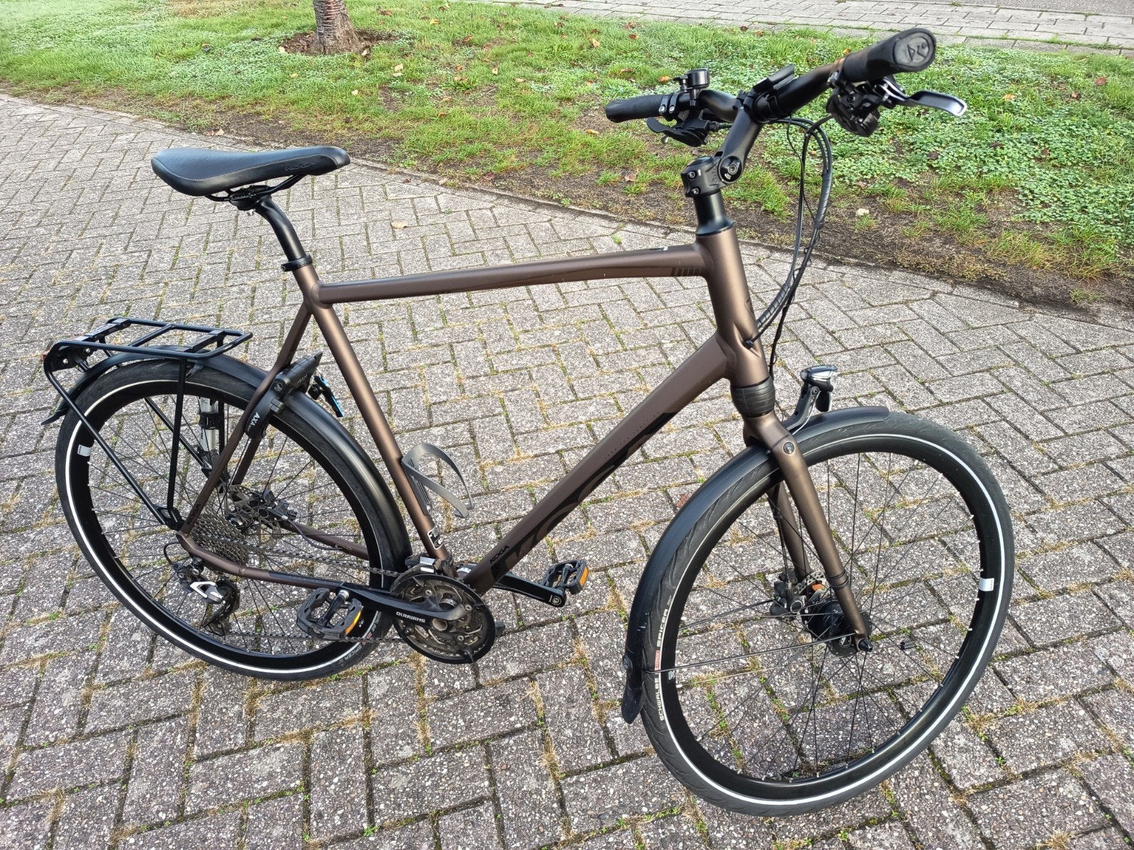 Koga F3 5.0 H63 30v, Ophalen, 28 inch, Vering, Zo goed als nieuw