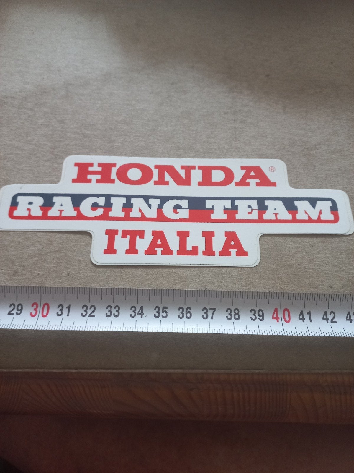 Honda Racing Team Italia Sticker - Vintage Decal, Ophalen of Verzenden