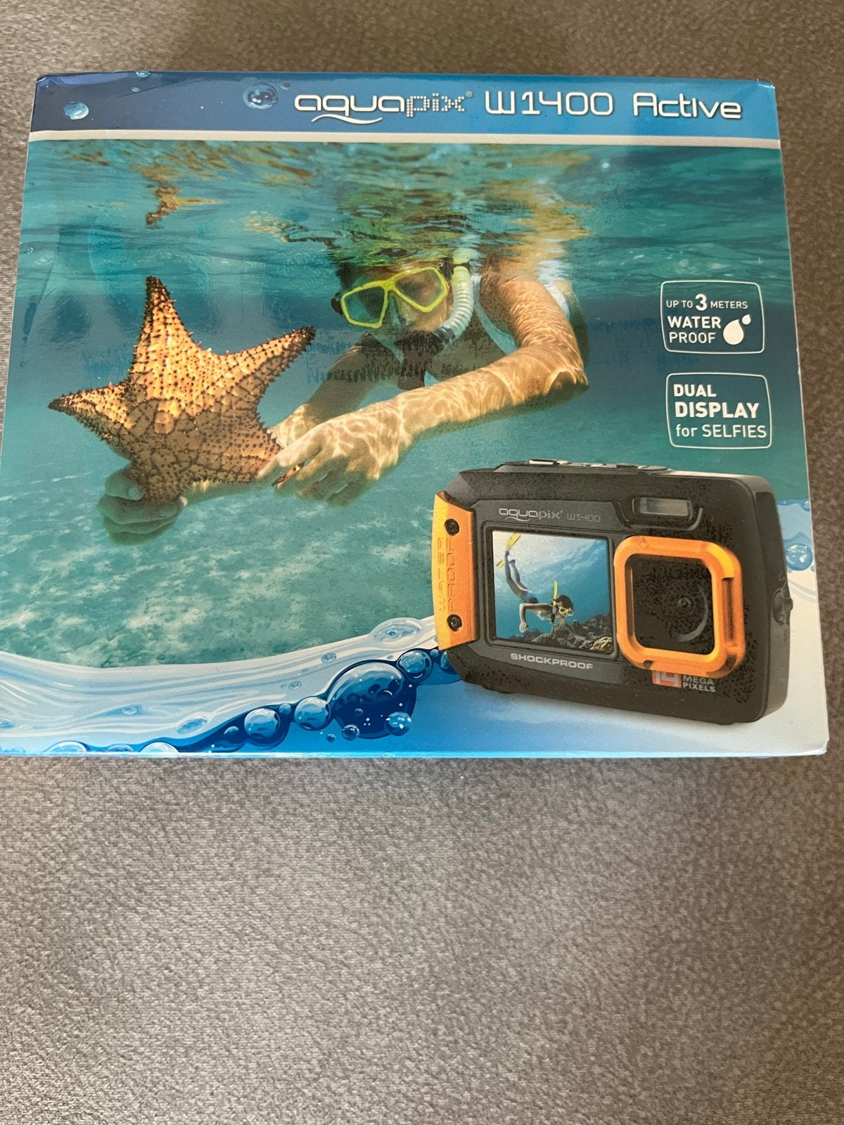 Aquapix W1400 Active Onderwatercamera - Nieuw in doos, Nieuw, Minder dan 10 meter, Camera, Aquatech