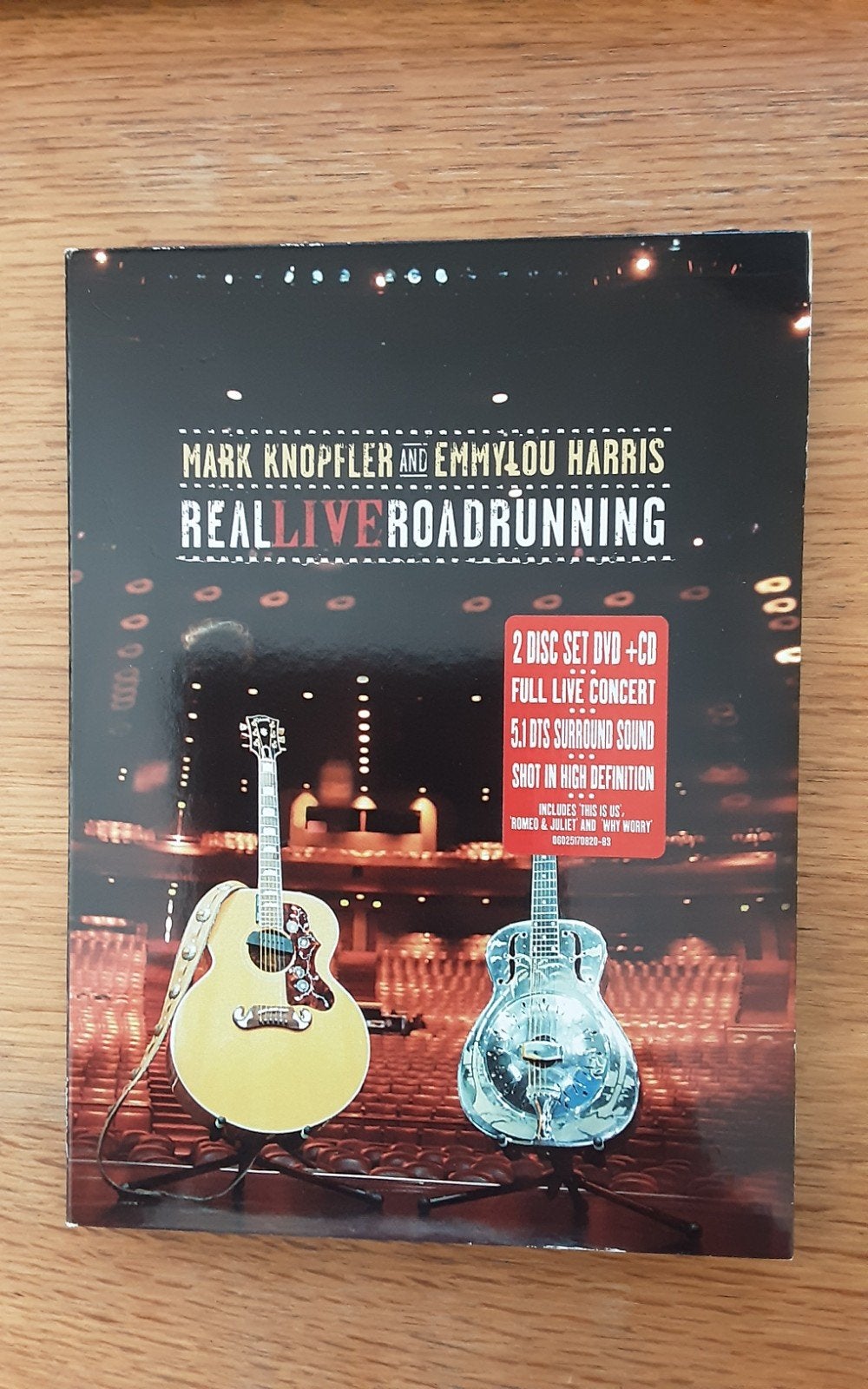 DVD Mark Knopfler and Emmylou Harris - Real live roadrunning, Alle leeftijden, Ophalen of Verzenden, Zo goed als nieuw