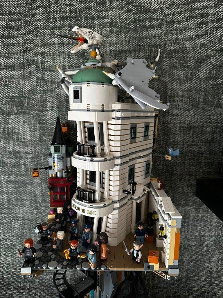 LEGO Harry Potter 76417 Gringotts Wizarding Bank, Kinderen en Baby's, Speelgoed | Duplo en Lego, Zo goed als nieuw, Lego, Complete set