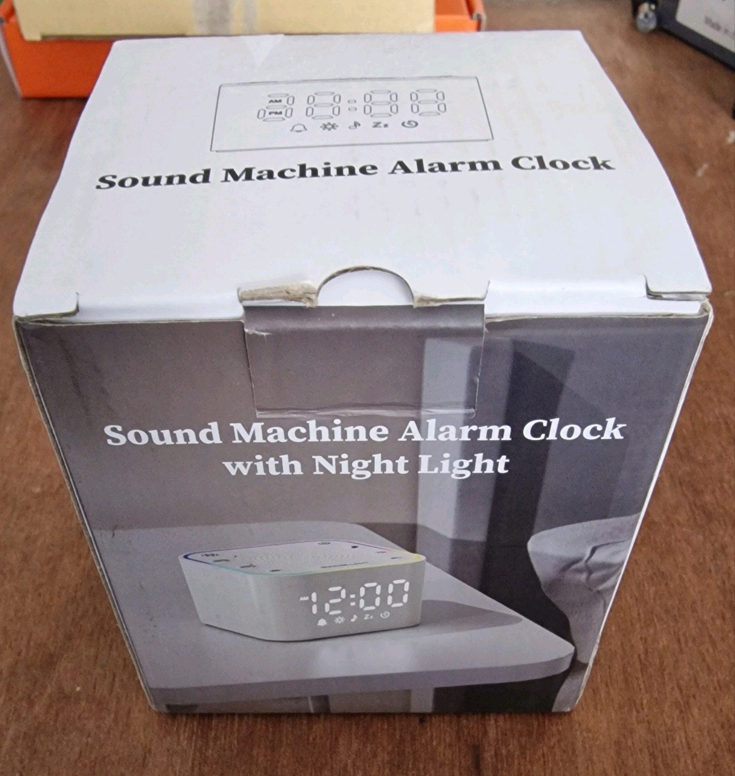 Sound Machine Wekker met Nachtlampje en Natuurlijke Geluiden, Ophalen of Verzenden, Nieuw