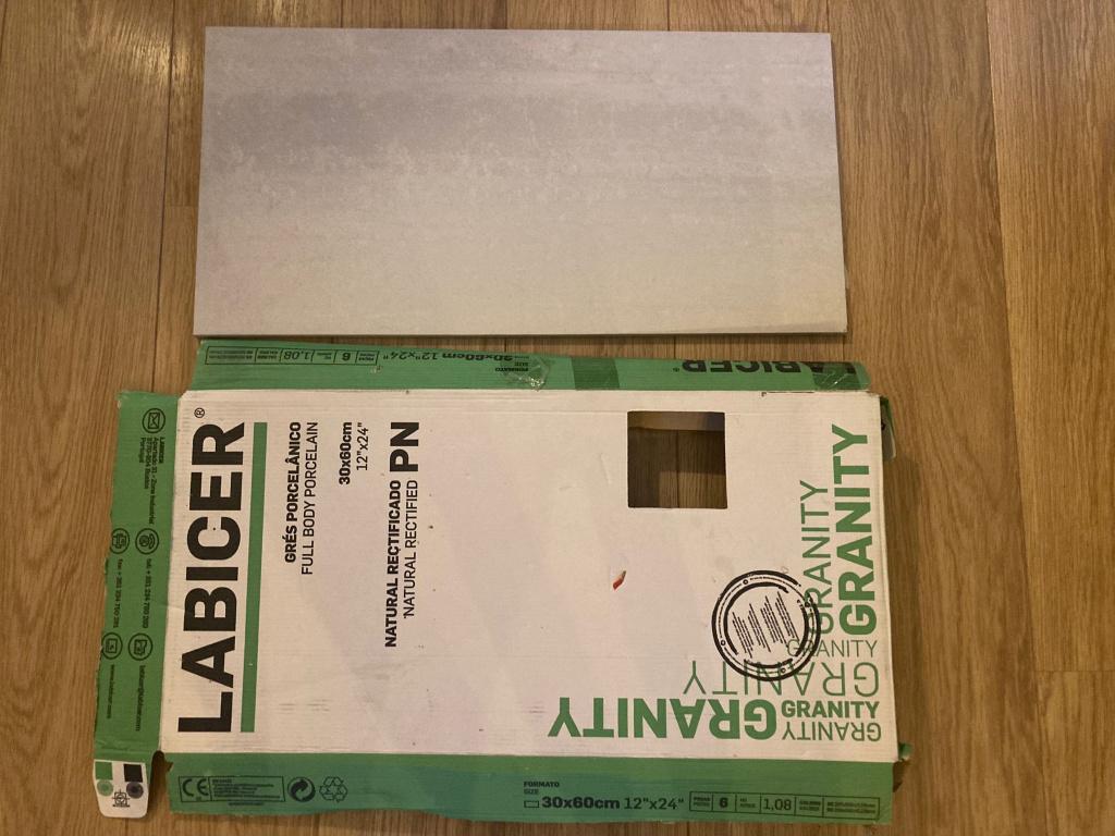 10 Spaanse vloertegels voor de badkamer (nieuw), Ophalen, 60 cm of meer, Nieuw, Minder dan 5 m²