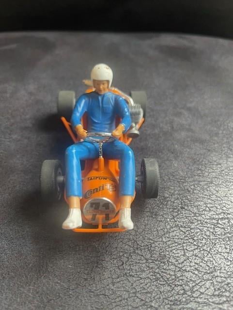 fleischmann go cart man oranje in zeer nette staat, Racebaan, Verzenden, Fleischmann, Zo goed als nieuw