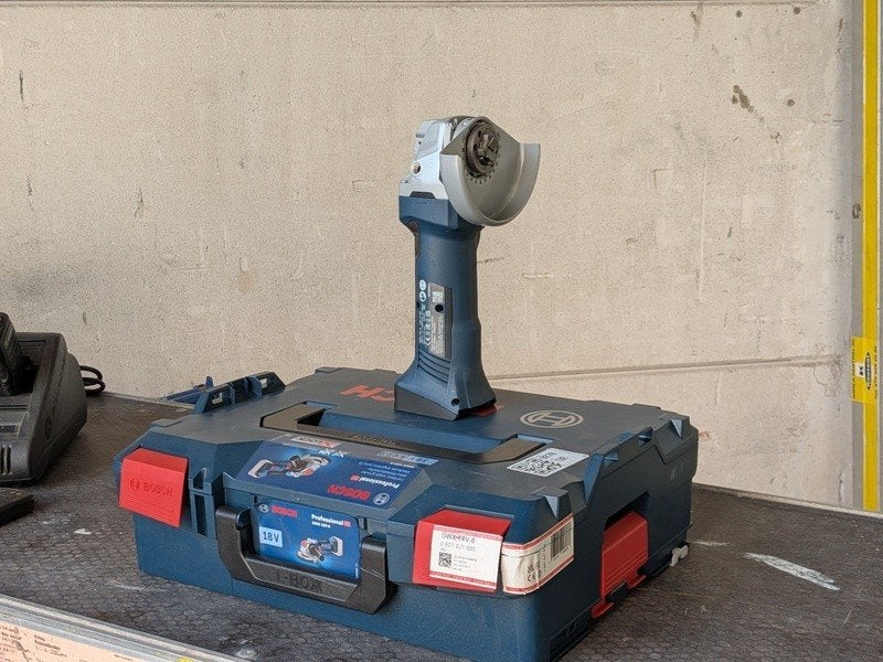 Bosch GWX 18V-8 Haakse Slijpmachine - Nieuwstaat, Ophalen of Verzenden, Minder dan 700 watt, Haakse handslijpmachine