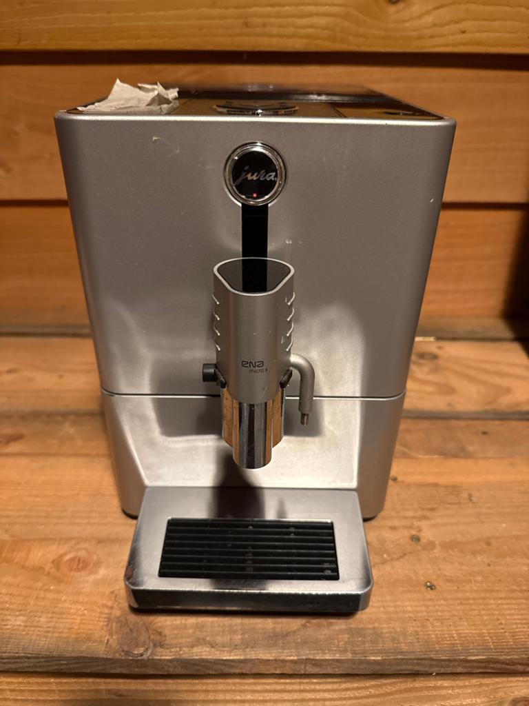 Defecte Jura ENA 9 Micro - Voor onderdelen of reparatie, Ophalen, Niet werkend, Koffiemachine, Koffiebonen