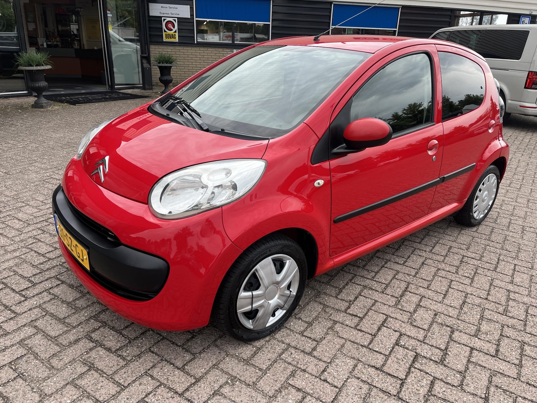 Citroen C1 1.0-12V Ambiance Nette auto, aantoonbaar goed ond, Auto's, Voorwielaandrijving, Stof, Gebruikt, Zwart