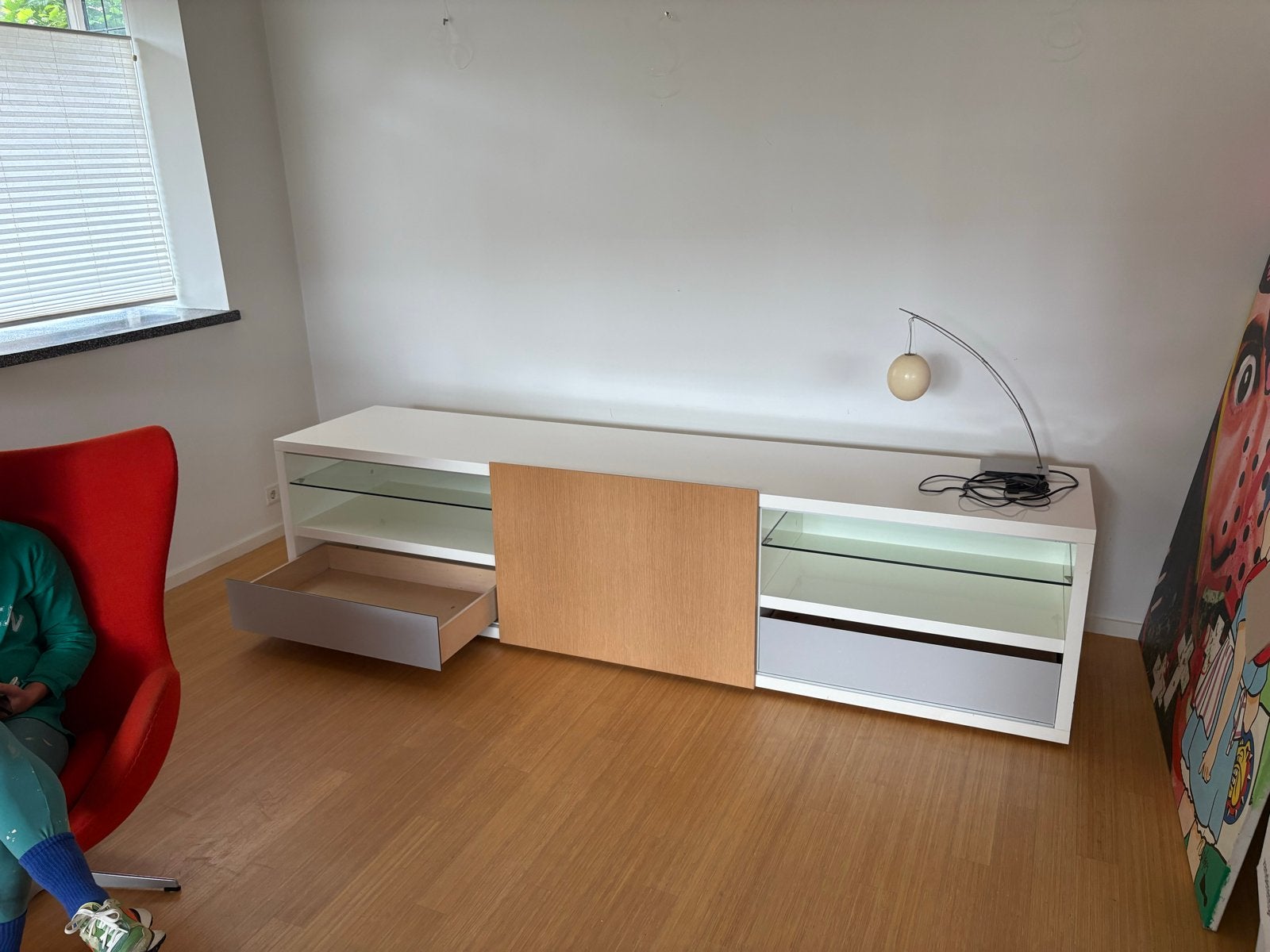Stijlvol Cappellini dressoir - 275x60x65 cm