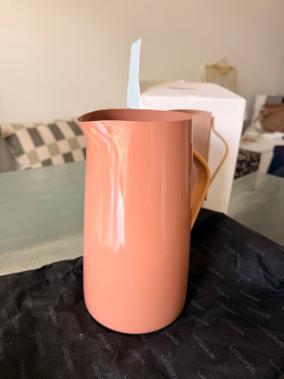 Stelton Emma kan/karaf terracotta, Kan, Nieuw, Ophalen of Verzenden, Metaal