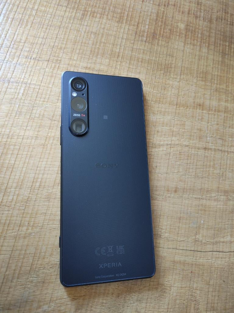 Sony Xperia 1V  256GB incl originele Sony kickstand cover, Zwart, Ophalen of Verzenden, Zo goed als nieuw, Klassiek of Candybar