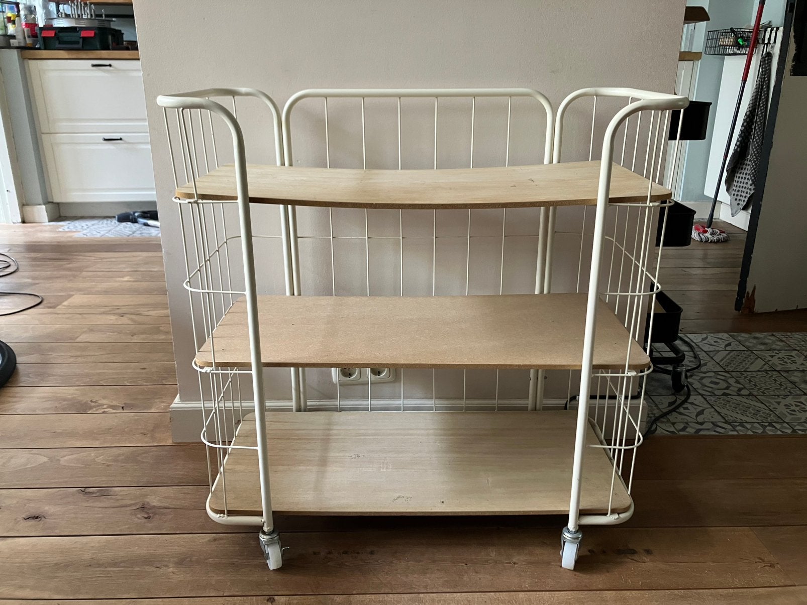 Trolley / ladekastje op wieltjes, Huis en Inrichting, Kasten | Ladekasten, Ophalen, Minder dan 50 cm, Gebruikt, 3 of 4 laden