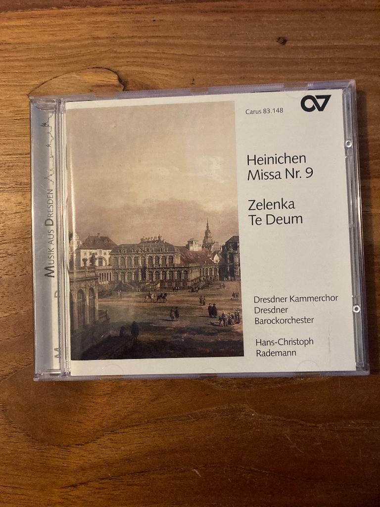 Heinichen - Missa Nr. 9 / Zelenka - Te Deum (Hans-Christoph, Cd's en Dvd's, Cd's | Klassiek, Ophalen of Verzenden, Barok, Zo goed als nieuw