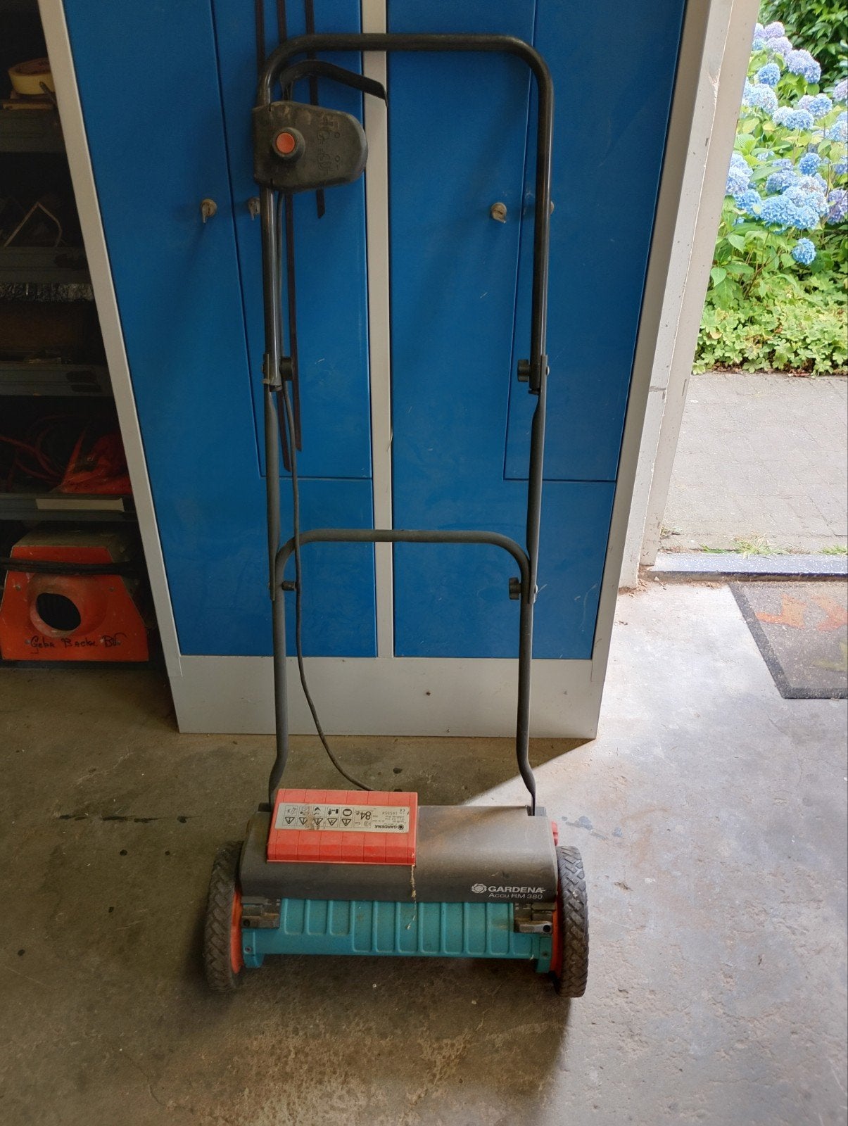 Gardena Accu RM 380 Accu-grasmaaier, Ophalen, Gebruikt, Accu-grasmaaier, 30 t/m 39 cm