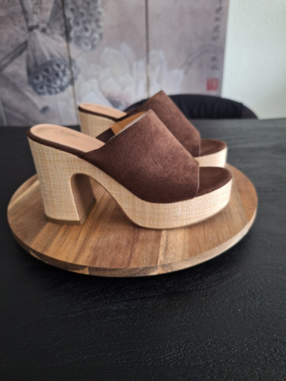 bruin suède klompjes maat 38, Kleding | Dames, Schoenen, Bruin, Nieuw, Ophalen of Verzenden, LS