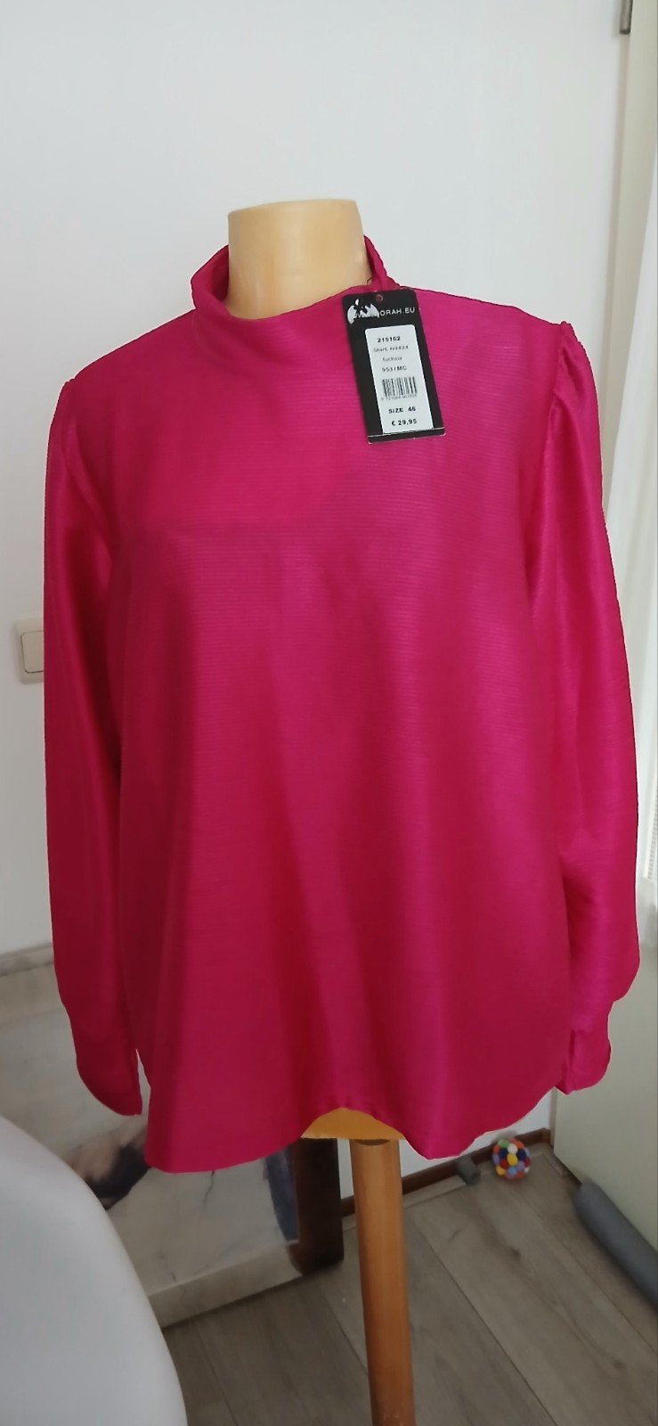 nieuwe blouse pink.mt 46 norah, Verzenden, Maat 46/48 (XL) of groter, Nieuw, Roze