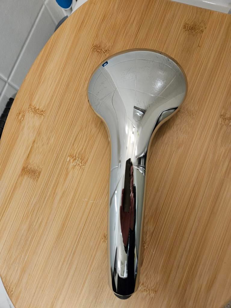 Douchekop Atlantic Elias 10cm, Ophalen of Verzenden, Zo goed als nieuw, Chroom, Douche