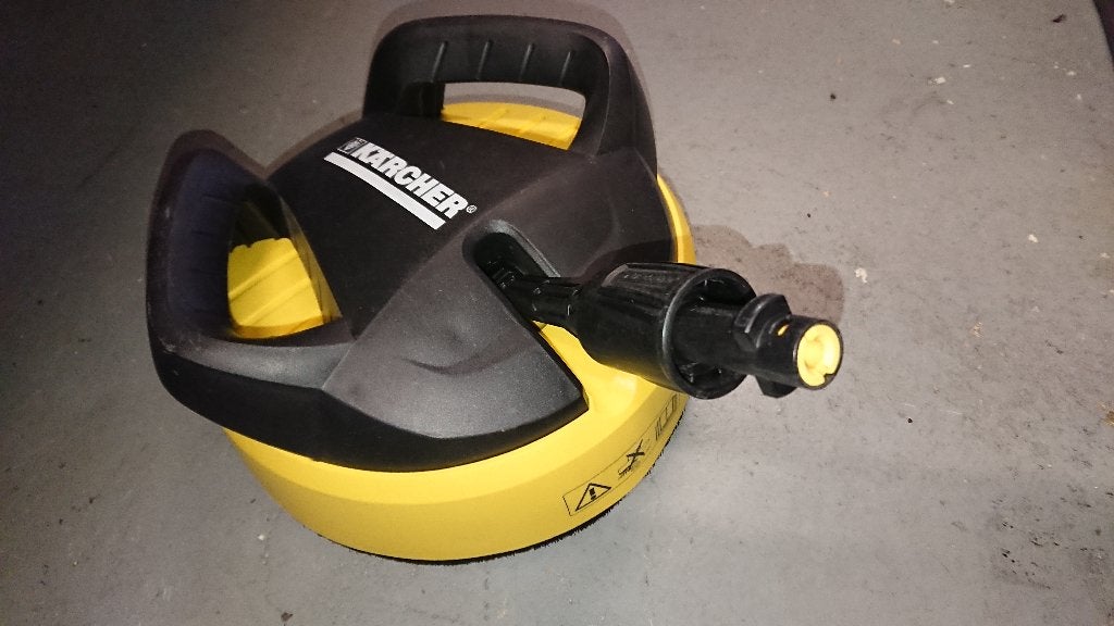 Karcher Terras gevel reiniger T-racer 250 met verlengstukken, Tuin en Terras, Ophalen, Zo goed als nieuw, Elektrisch