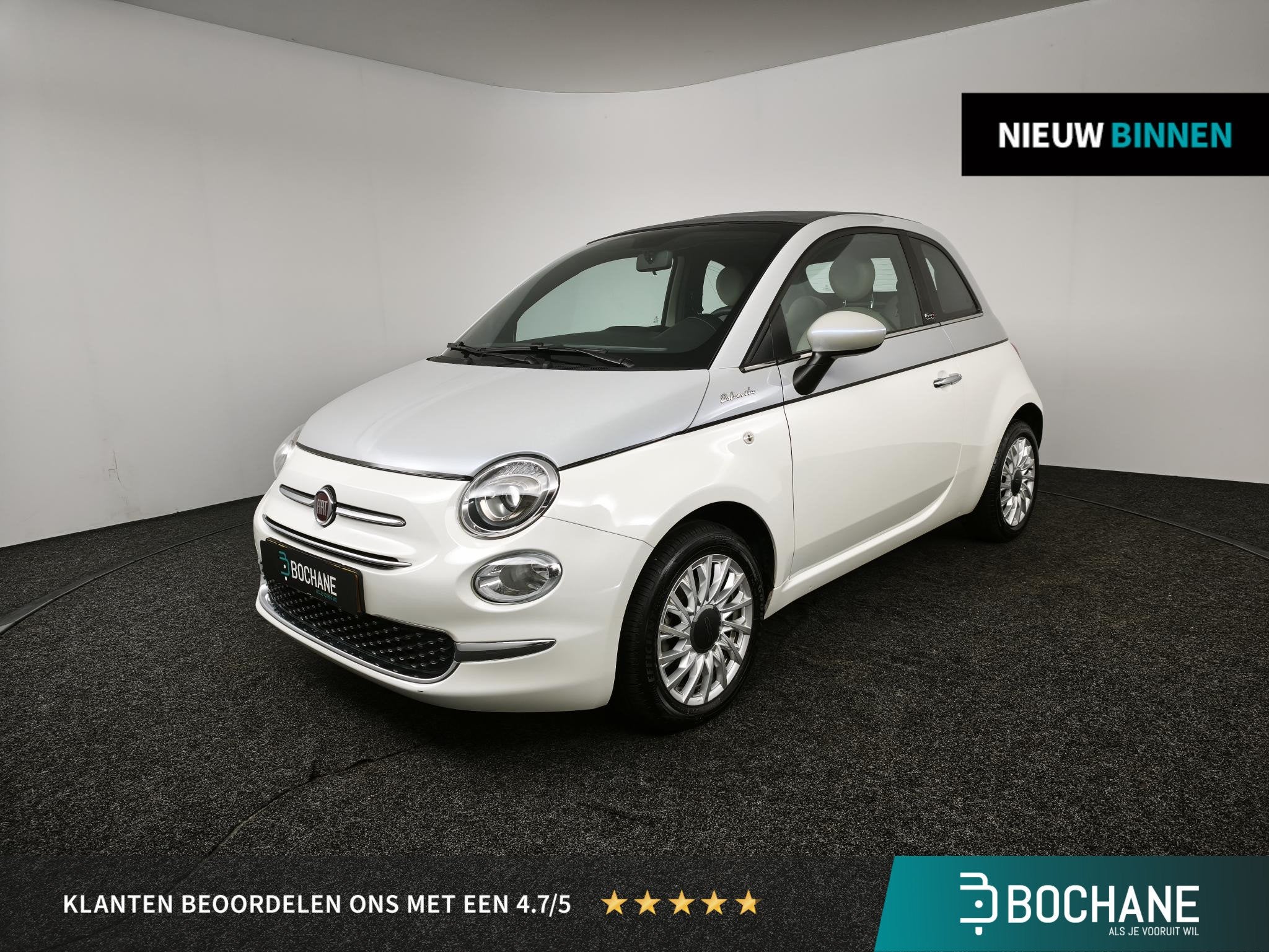 Fiat 500 C 1.0 Hybrid Dolcevita | TWO TONE | CABRIO | APPLE