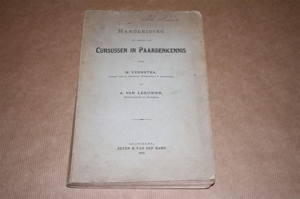 Cursussen in Paardenkennis - Antieke uitgave 1905 !!, Ophalen of Verzenden