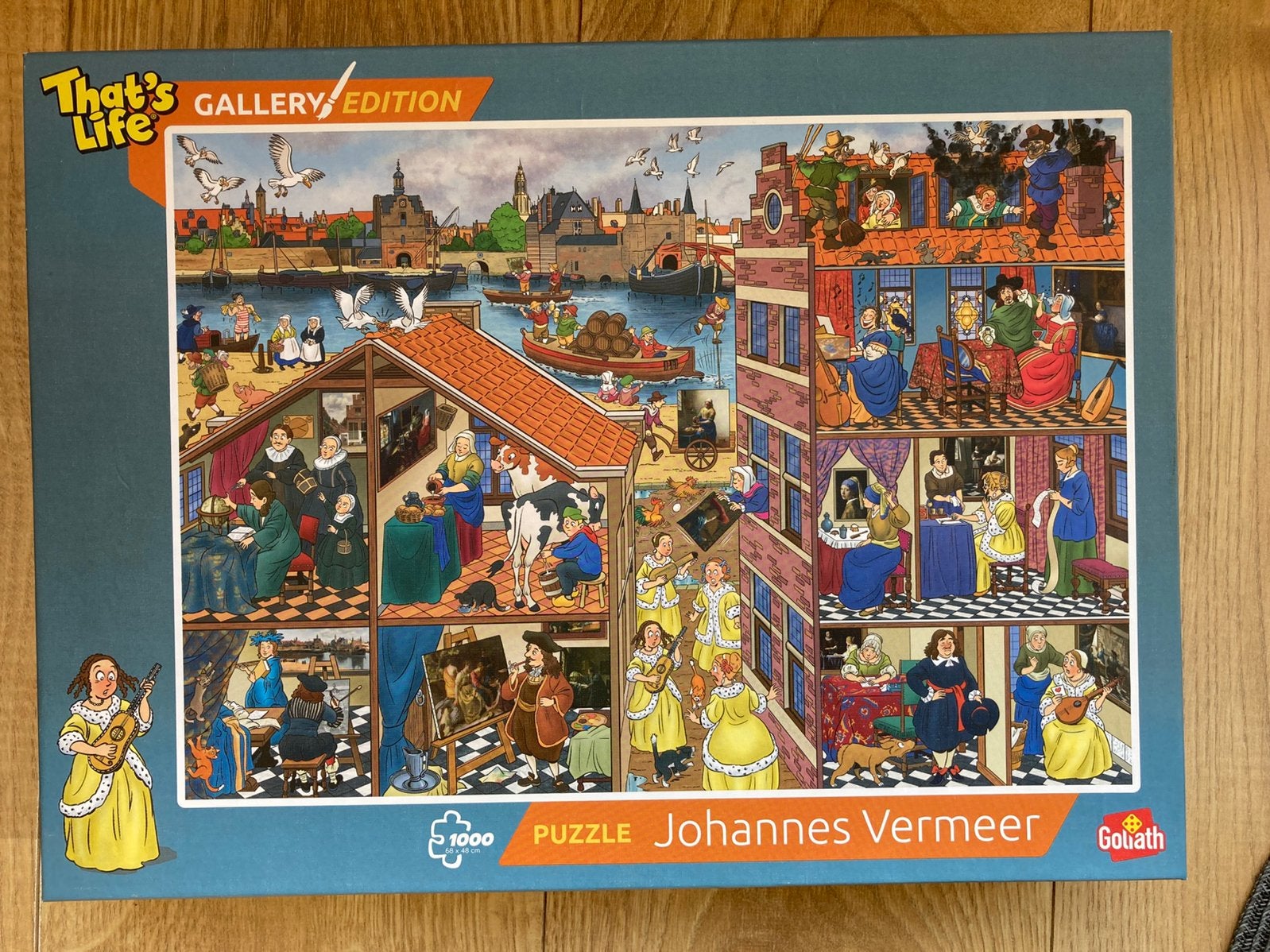 Thats Life Gallery Edition Johannes Vermeer, Ophalen, 500 t/m 1500 stukjes, Zo goed als nieuw