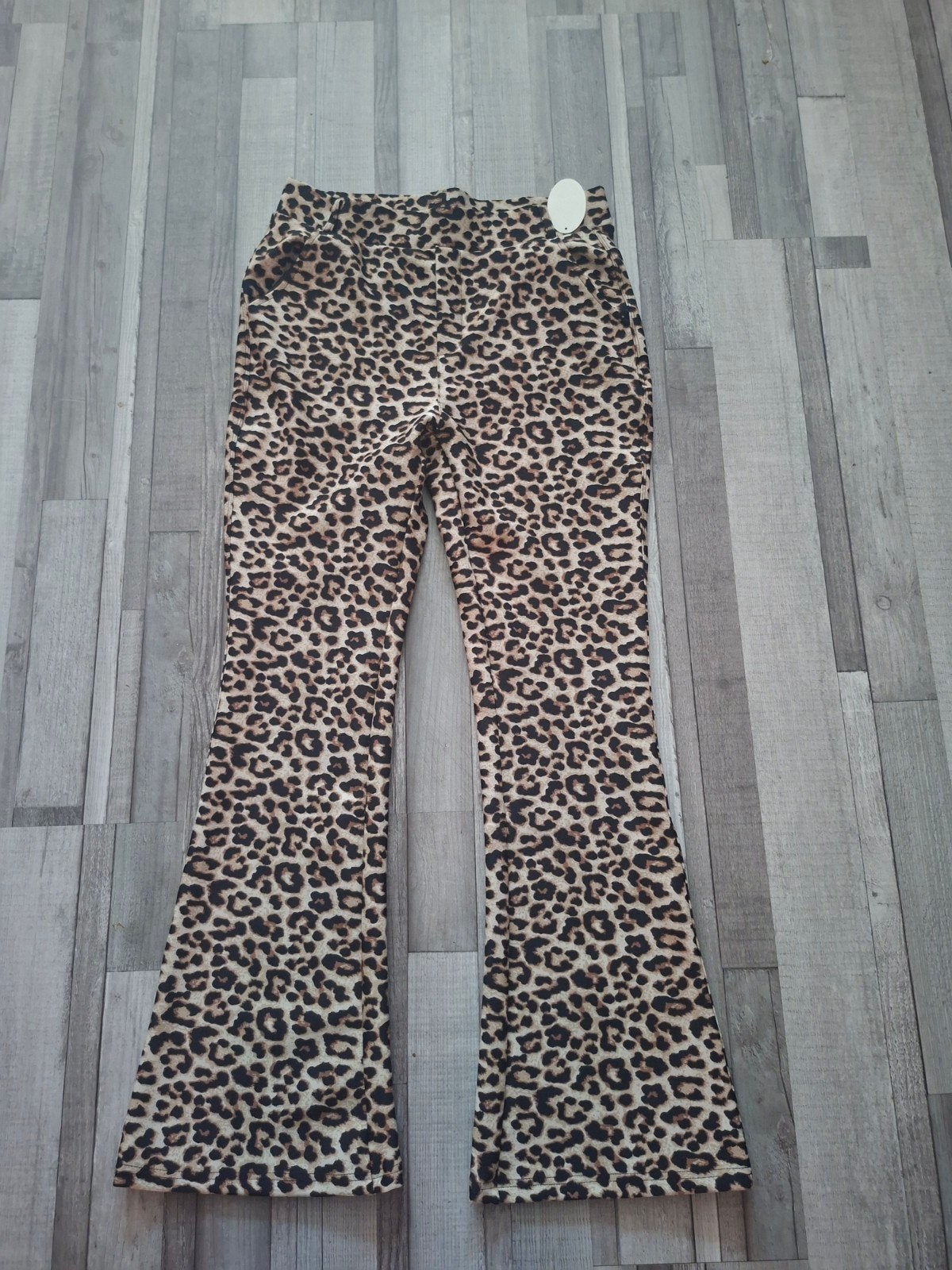 Te koop Nieuwe panter broek met stretch - Maat 2XL t/m 5XL, Kleding | Dames, Meerkleurig, Maat 46/48 (XL) of groter, Nieuw, Ophalen of Verzenden