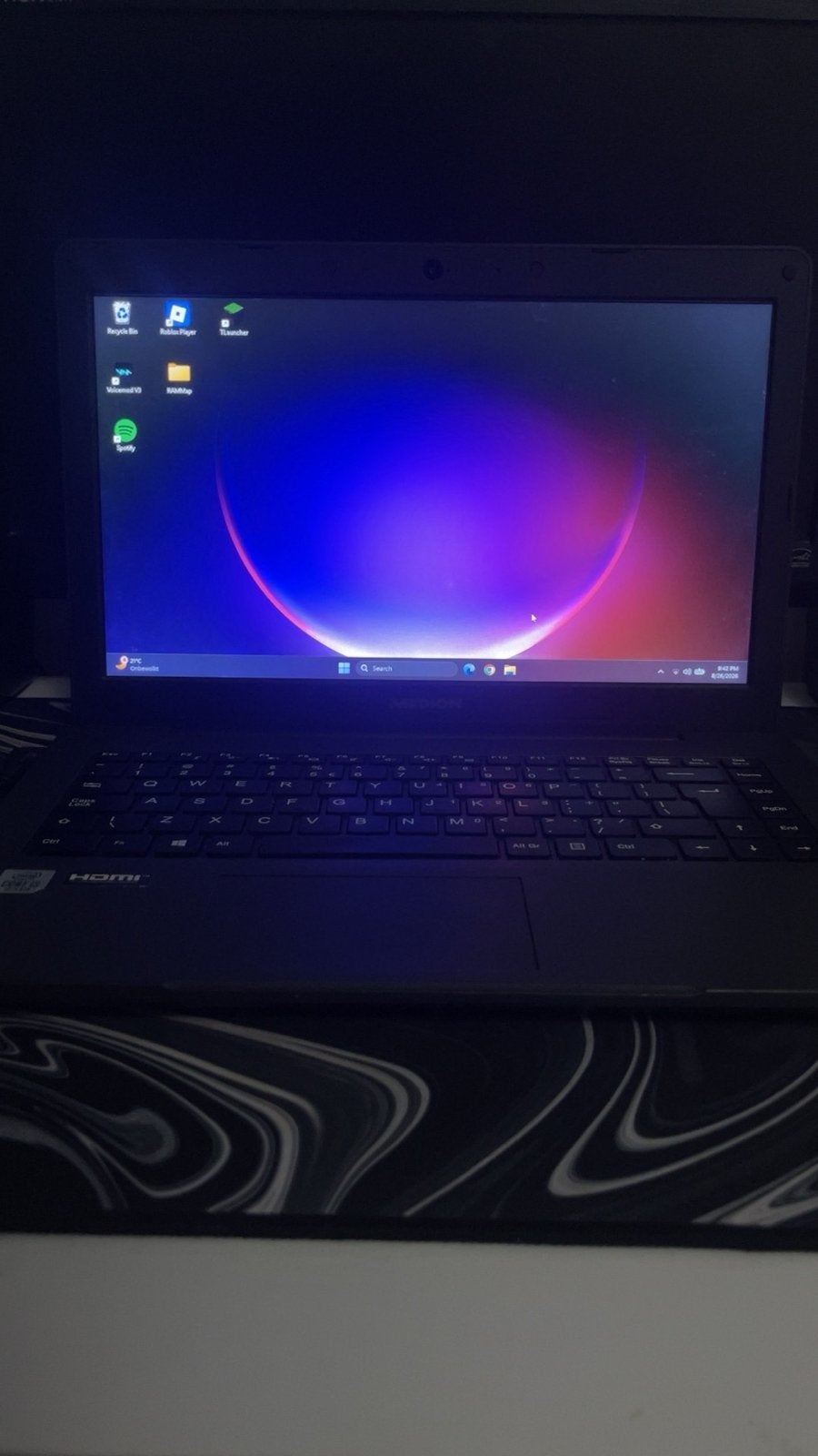 Medion Classmate PC - i3-1005G1, 8GB RAM, SSD, Computers en Software, Qwerty, 8 GB, 14 inch, Ophalen of Verzenden