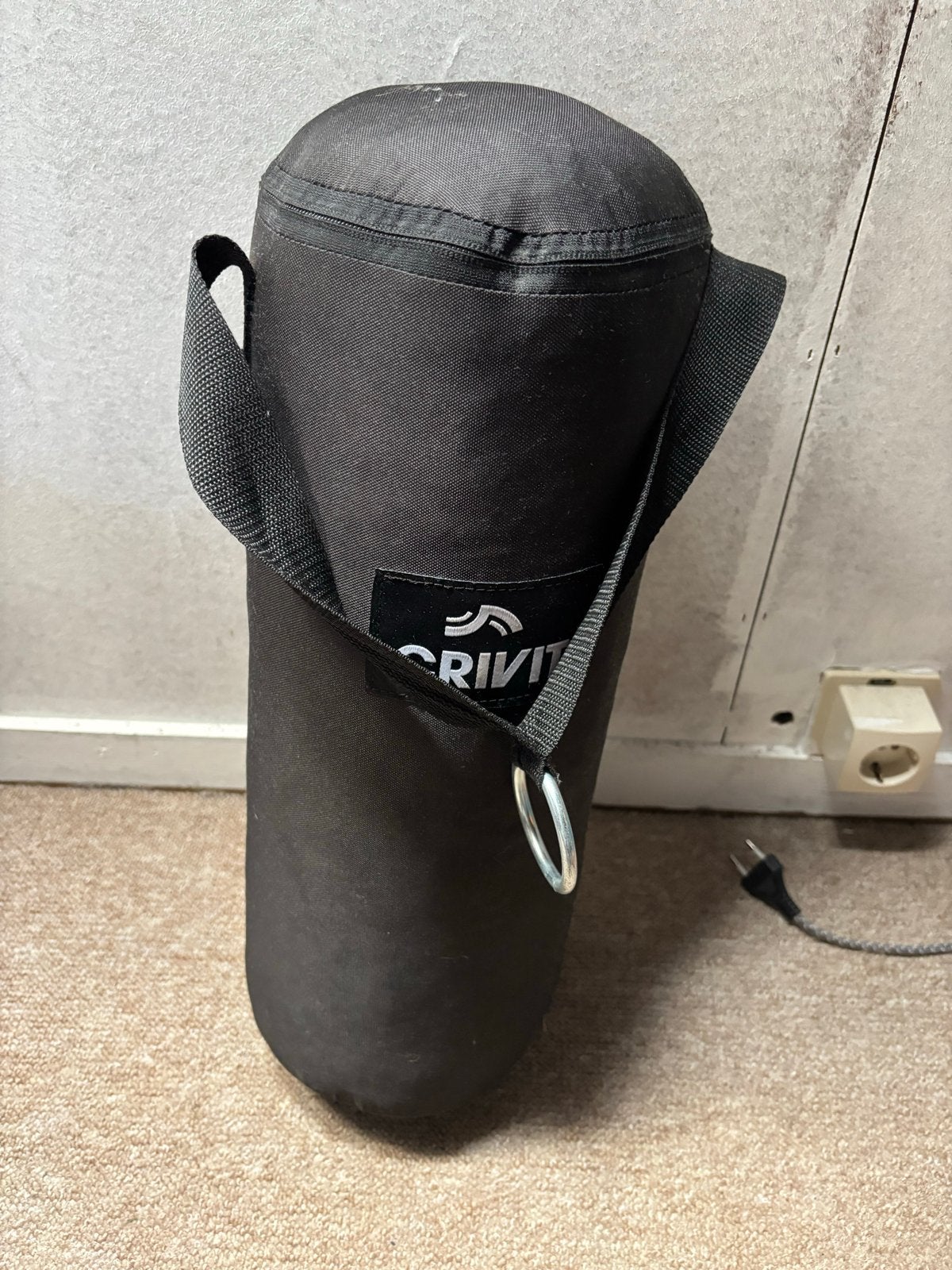 Crivit Bokszak 80x30 cm - Ideaal voor thuis training, Ophalen, Zo goed als nieuw, Bokszak