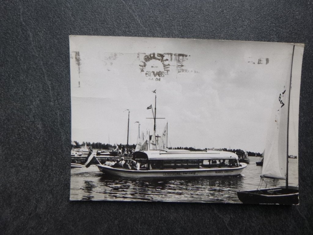 Loosdrecht, rondvaartboot Prinses Christina 1970, Verzenden, 1960 tot 1980, Gelopen