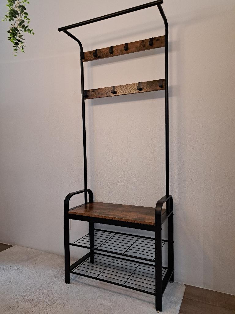 Staande kapstok, Huis en Inrichting, Woonaccessoires | Kapstokken, Ophalen, Kunststof, Zo goed als nieuw, Staande kapstok
