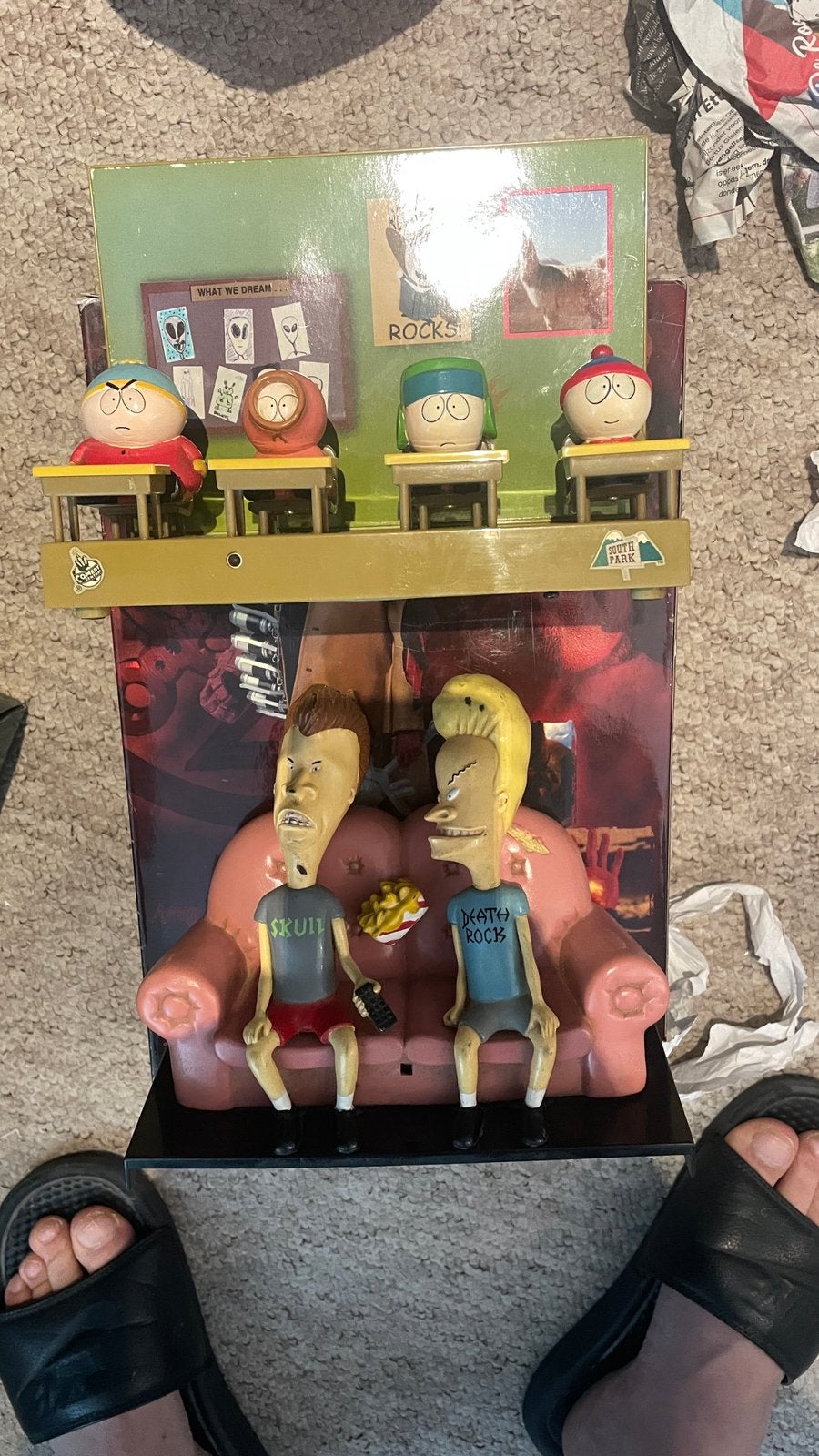Beavis & Butthead Talking TV Remote Control south park, Ophalen of Verzenden, Gebruikt