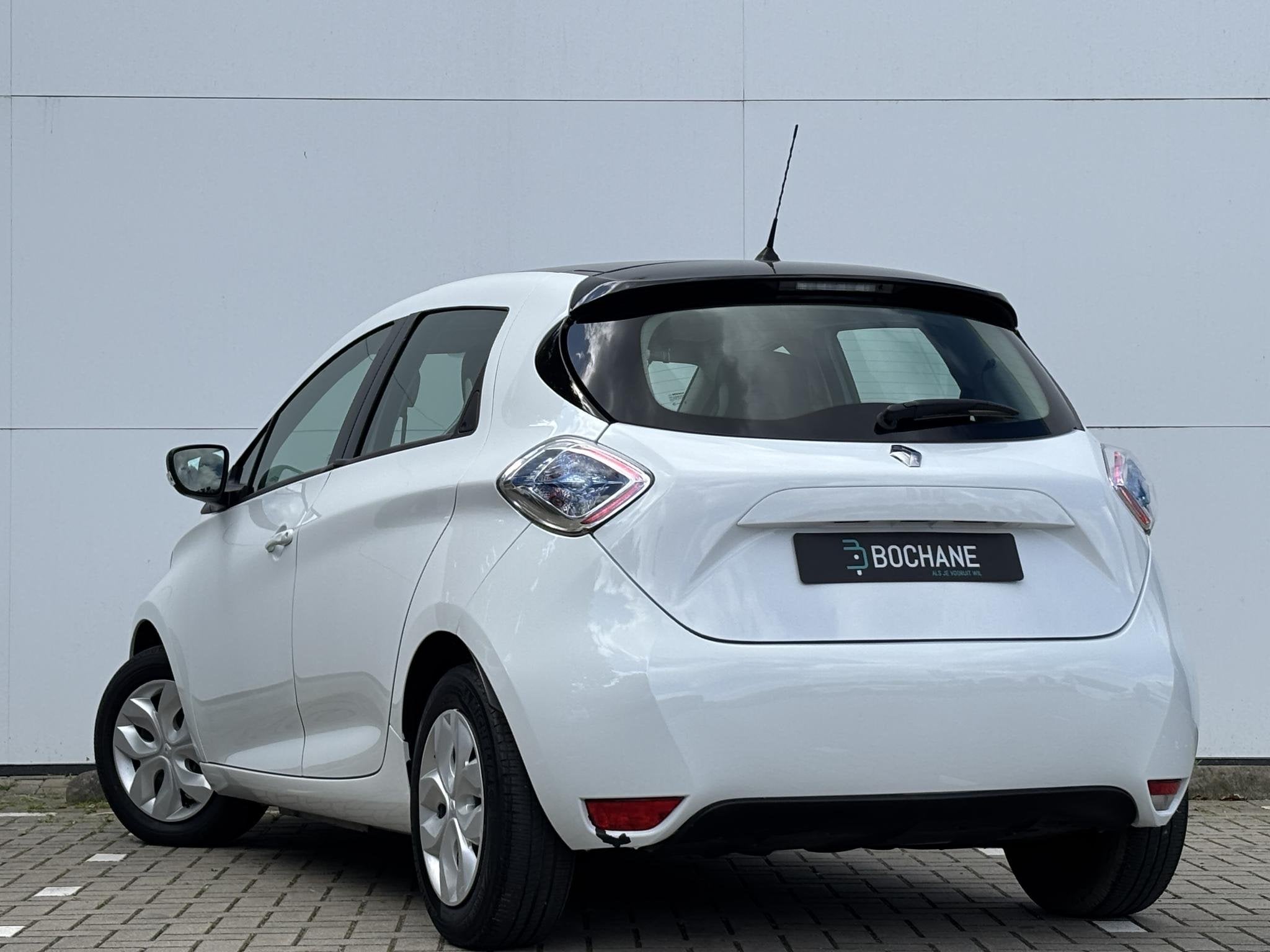 Renault ZOE R90 Life 41 kWh | SOH 87,2 | Koop Accu |, Auto's, Stof, Gebruikt, 41 kWh, Wit