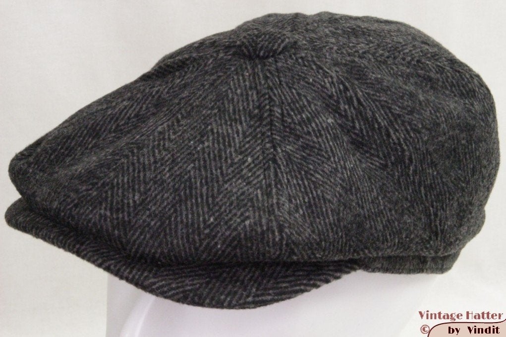 Paperboy pet Hawkins grijs vissengraat 59 new Peaky blinders, Kleding | Heren, Hoeden en Petten, Nieuw, Ophalen of Verzenden, Pet