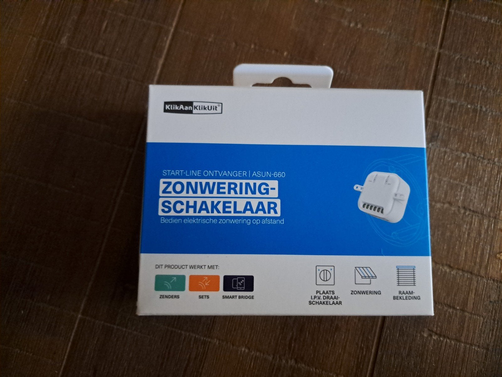 KlikAanKlikUit Zonwering Schakelaar ASUN-660, Ophalen, Nieuw, Overige typen, Elektrisch