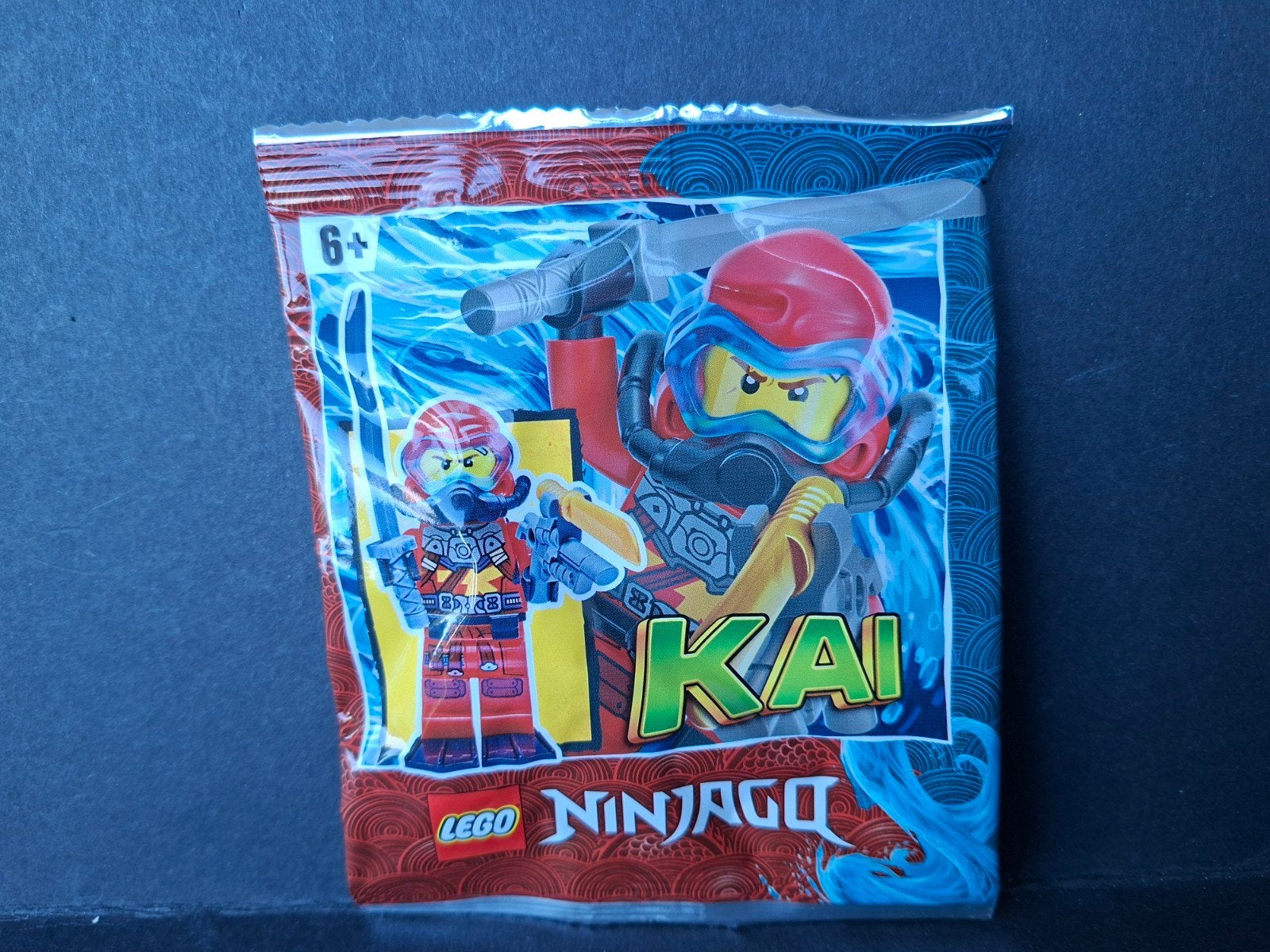Lego minifig NIEUW Ninjago Scuba Kai Foilpack, Lego, Nieuw, Ophalen of Verzenden, Minifiguur