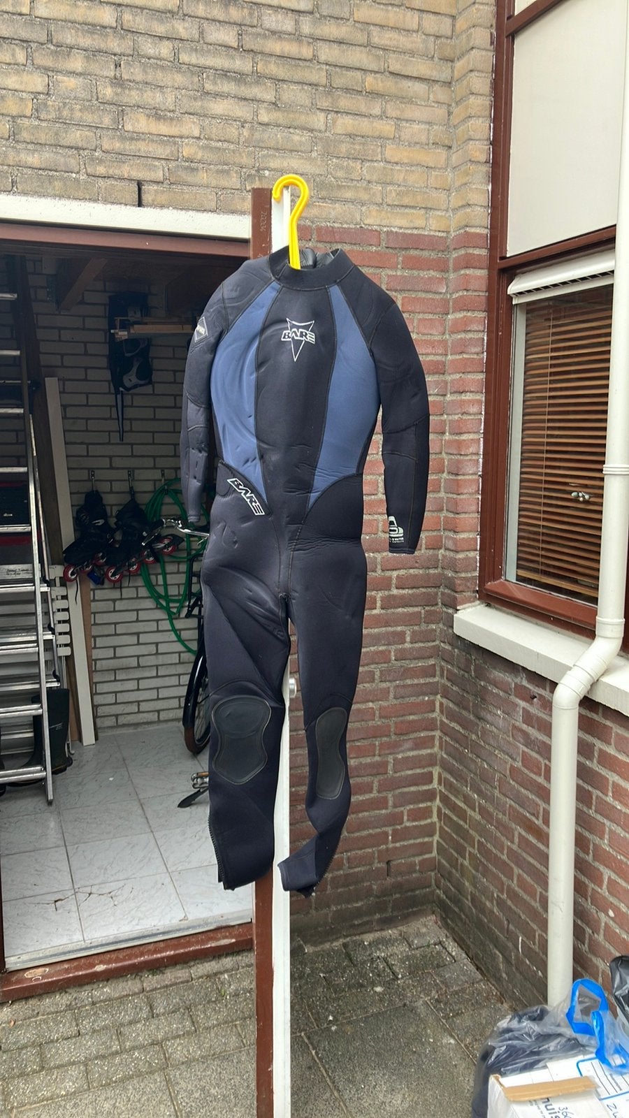 Duikpak 7mm, maat s/m, met extra vest, Ophalen of Verzenden, Zo goed als nieuw, Duikpak