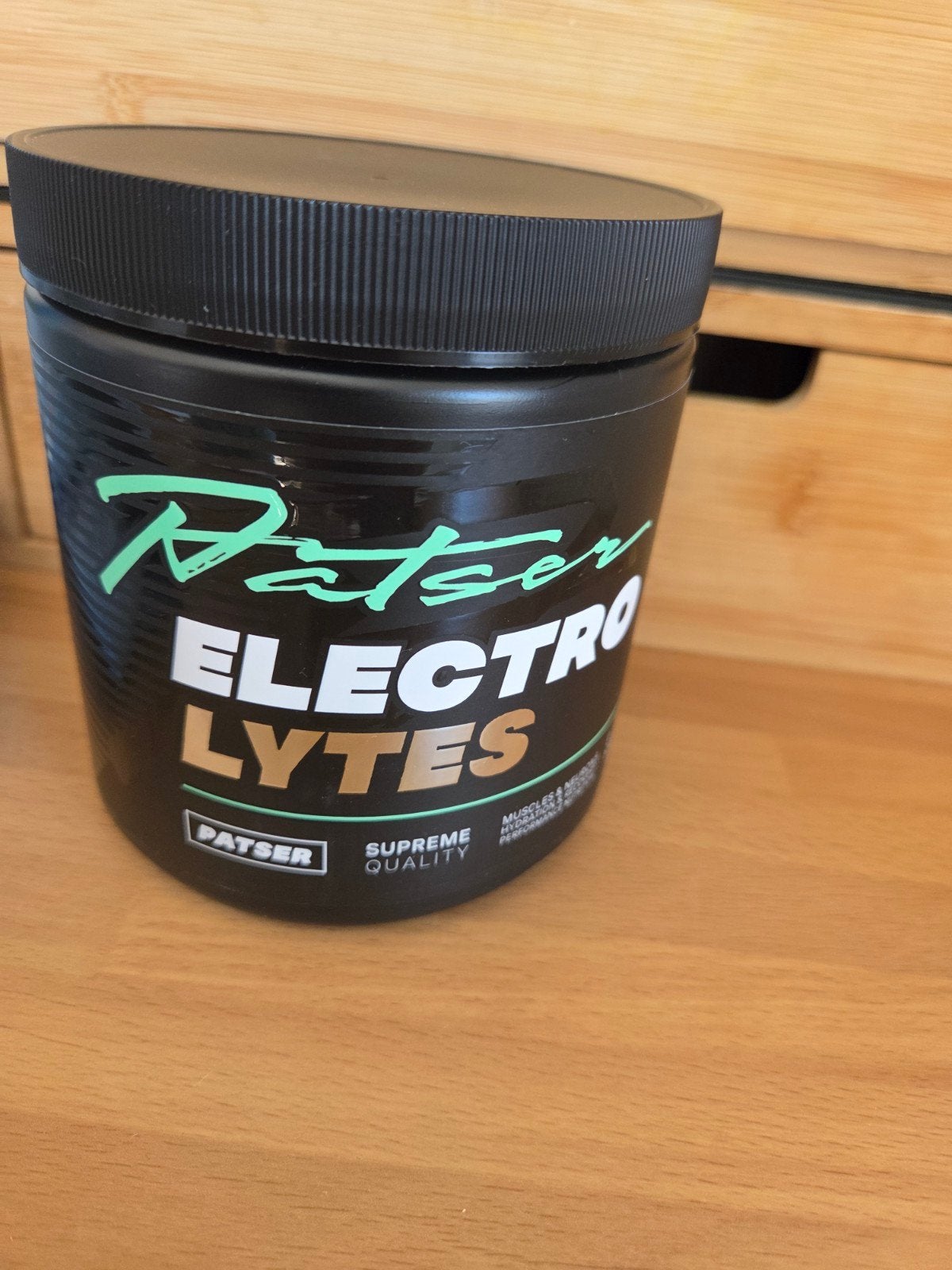 Patser Electrolytes Hydration Drink Strawberry, Ophalen of Verzenden, Zo goed als nieuw, Poeder of Drank
