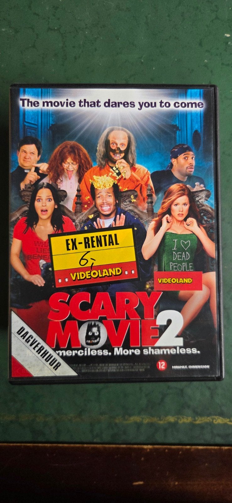 Scary Movie 2 DVD - Komedieklassieker, Nederlands, Ophalen of Verzenden, Vanaf 12 jaar, Inclusief doosje